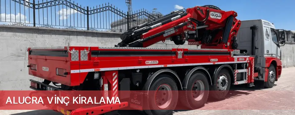 Alucra İlçemi Vinç Kiralama